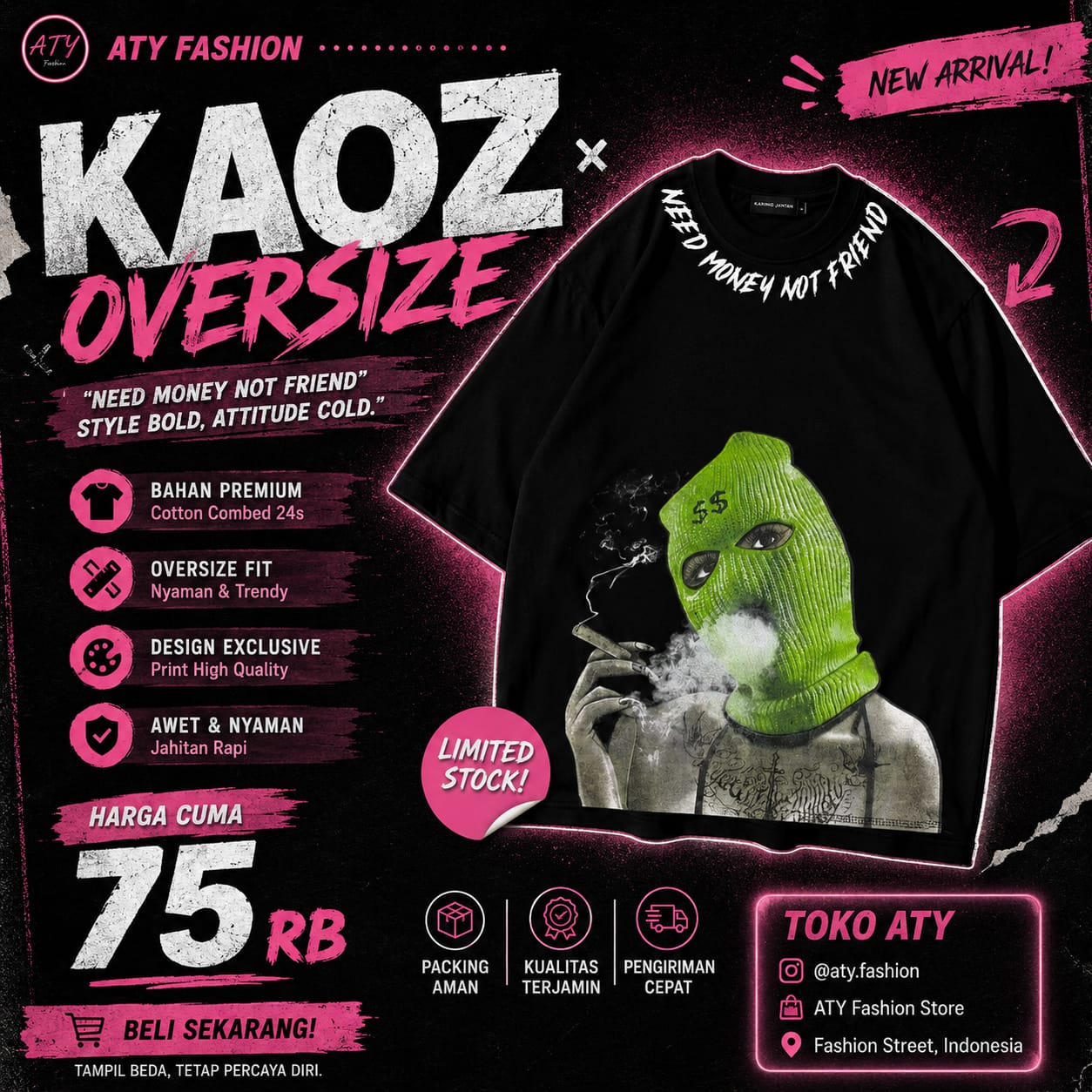 Kaos Oversize