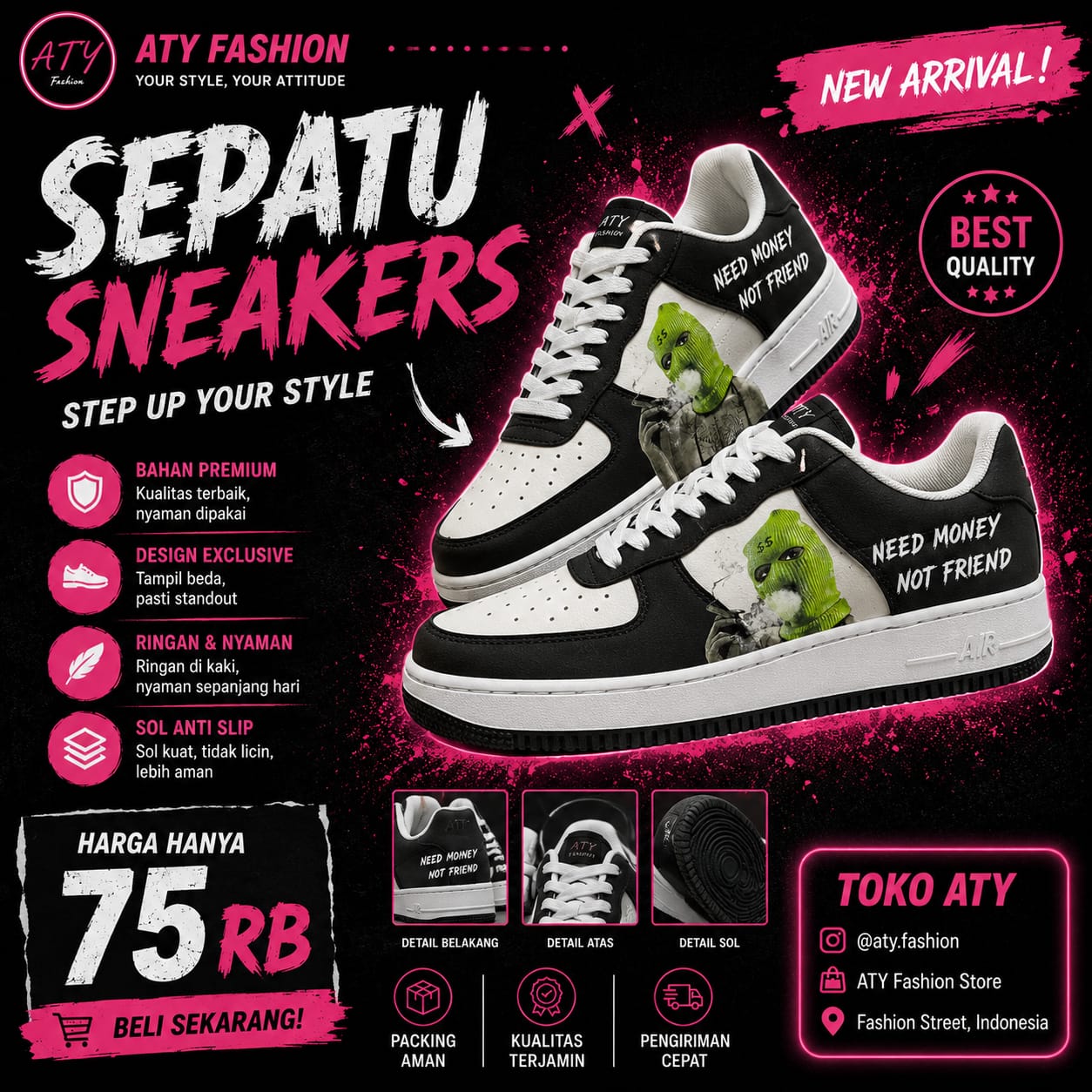Sepatu Sneakers